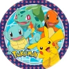 Papierowe talerzyki POKEMON 23cm (8szt.)