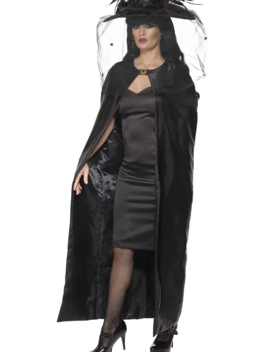 Peleryna czarna na HALLOWEEN