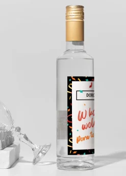 Personalizowana etykieta na alkohol IMPREZA ROZWODOWA