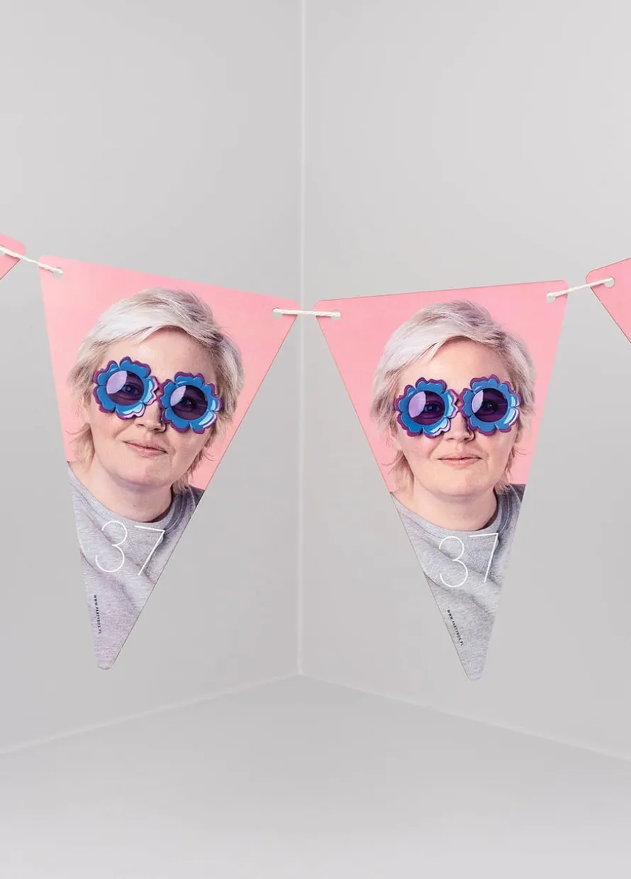 Personalizowana girlanda FLAGA ze zdjęciami