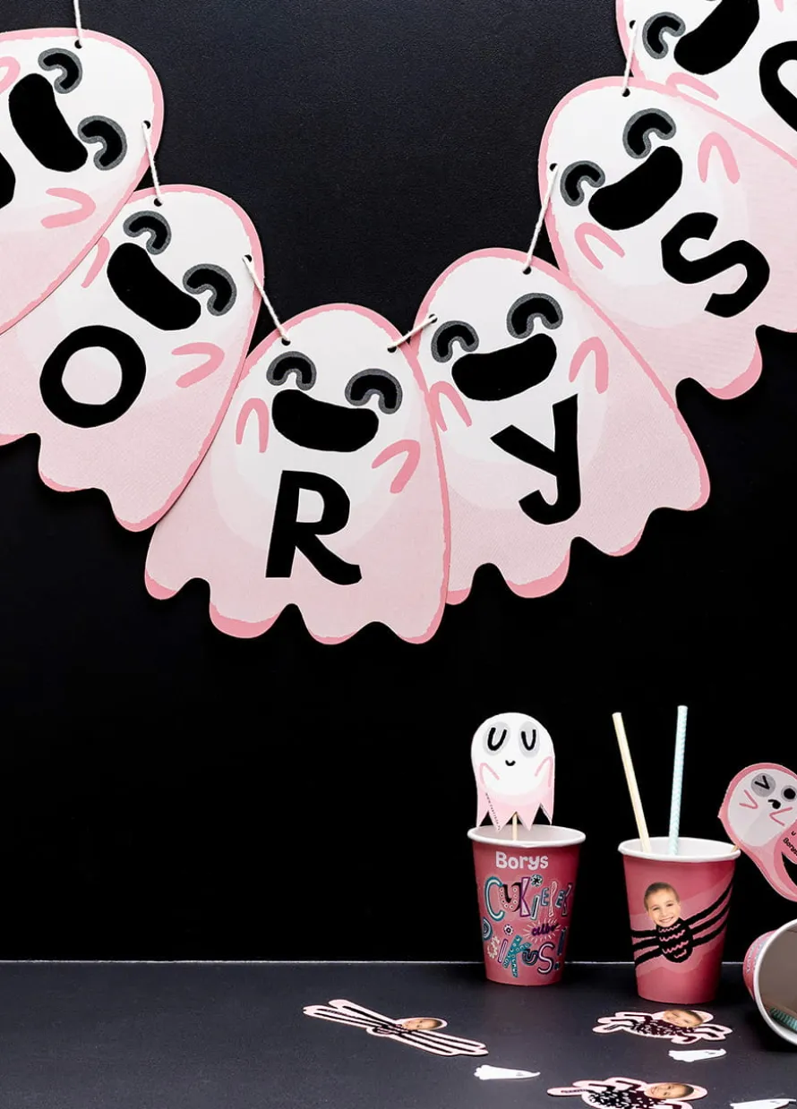 Personalizowana girlanda halloween PSIKUS 4-8 znaków
