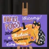 Personalizowana tablica powitalna HOKUS POKUS dekoracja na halloween dynia