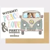 Personalizowana tablica powitalna HIPPIE dekoracja na rocznicę ślubu