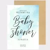 Personalizowana tablica powitalna BABY SHOWER boy