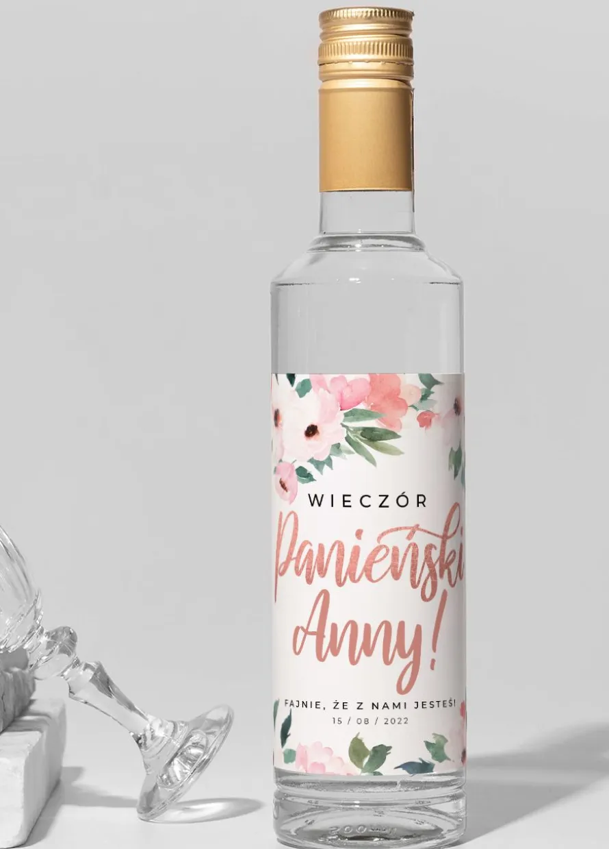 Personalizowane etykiety na alkohol NA WIECZÓR PANIEŃSKI