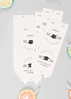 Personalizowane lizaki GRADUACJA drobne upominki dla uczniów (8szt.)