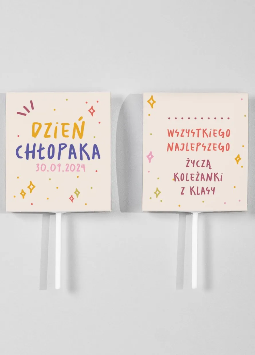 Personalizowane lizaki na DZIEŃ CHŁOPAKA 8 szt.