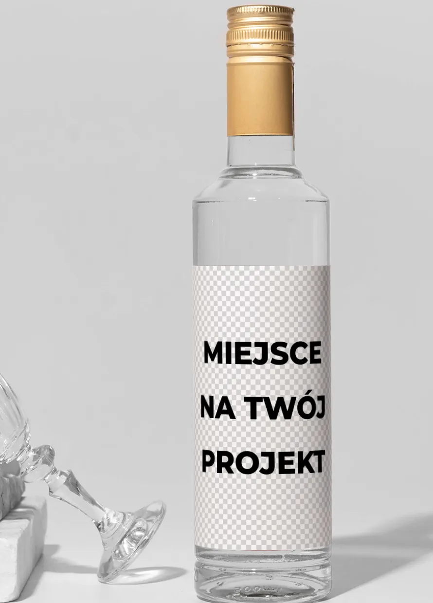 Personalizowane naklejki na wódkę TWÓJ PROJEKT