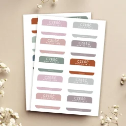 Personalizowane naklejki z IMIONAMI DZIECI