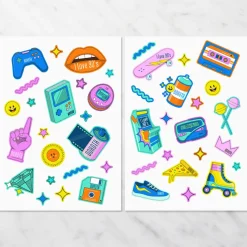 Personalizowane naprasowanki z imieniem I LOVE 90'S