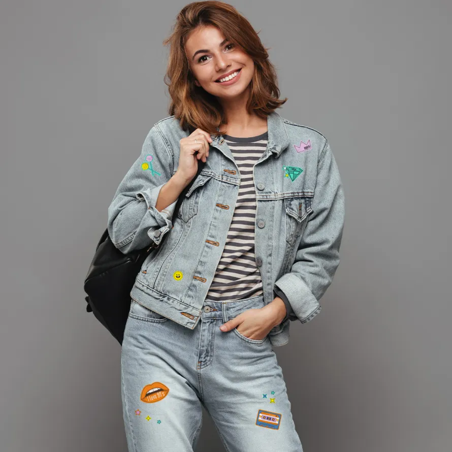 Personalizowane naprasowanki z imieniem I LOVE 90'S