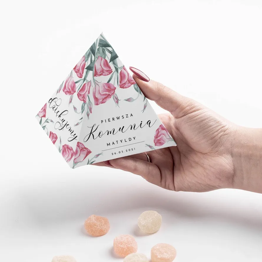 Personalizowane pudełeczka komunijne (6szt.)