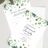 Personalizowane zaproszenia NA CHRZEST boho