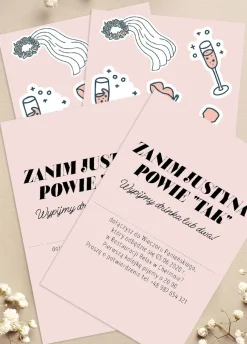 Personalizowane zaproszenia na panieński ZANIM POWIE TAK