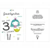 Personalizowane zaproszenia na 3 URODZINY