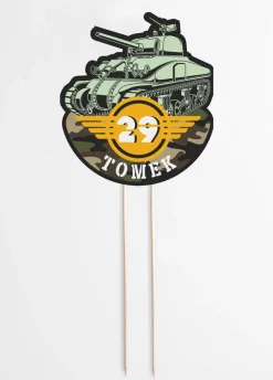 Personalizowany topper na TORT DLA ŻOŁNIERZA