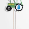 Personalizowany topper na tort TRAKTOR