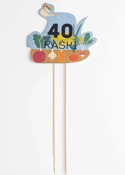 Personalizowany topper na tort DLA OGRODNIKA na urodziny