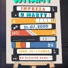 Personalizowna tablica powitalna KASETY VHS dekoracja w stylu lat 80