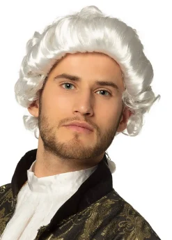 Peruka barokowa męska