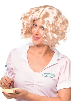 Peruka blond BETTY karnawałowa
