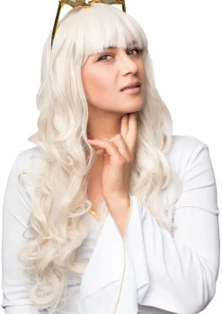 Peruka Blond Damska ANABELL Peruka Długa Peruka Na Halloween Peruka Na Bal Karnawałowy