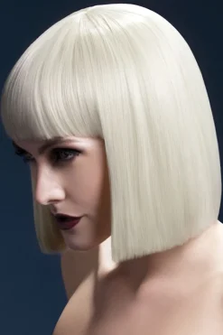 Peruka blond z grzywką Fever LOLA peruka cosplay