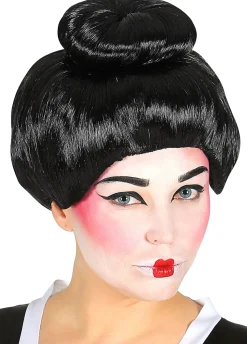 Peruka czarna Japonki GEISHA