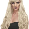 Peruka długie blond włosy DESIRE peruka z grzywką