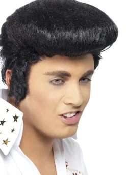 Peruka ELVIS deluxe - czarna