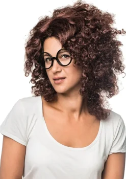 Peruka kasztanowa OLIVIA peruka imprezowa