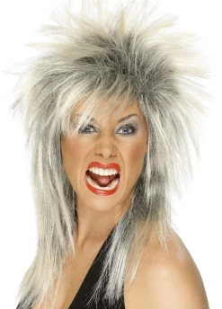 Peruka lata 80 ROCK DIVA blond