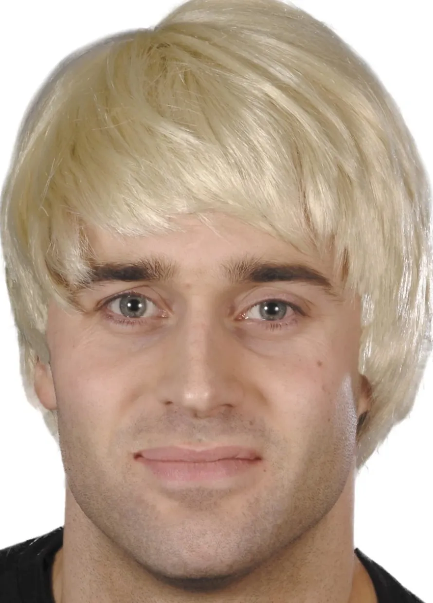 Peruka męska blond PLAYBOY
