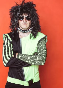 Peruka męska czarna ROCK