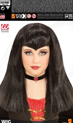 Peruka na Halloween dziecięca WAMPIRZYCA