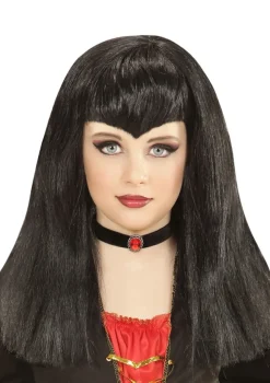 Peruka na Halloween dziecięca WAMPIRZYCA