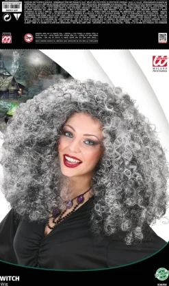 Peruka na Halloween WIEDŹMA loki afro