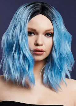 Peruka niebieska ombre CARA Fever