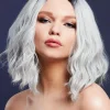 Peruka ombre Fever CARA srebrny blond