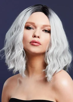 Peruka ombre Fever CARA srebrny blond