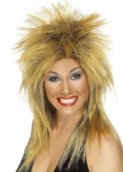 Peruka ruda ROCK DIVA ginger