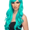 Peruka syrena turkusowa DESIRE aqua