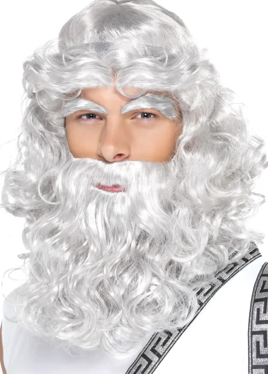 Peruka z brodą ZEUS