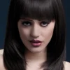 Peruka z grzywką Fever Professional TANJA - brązowa