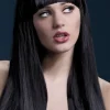 Peruka z grzywką Fever Professional ALEXIA - czarna