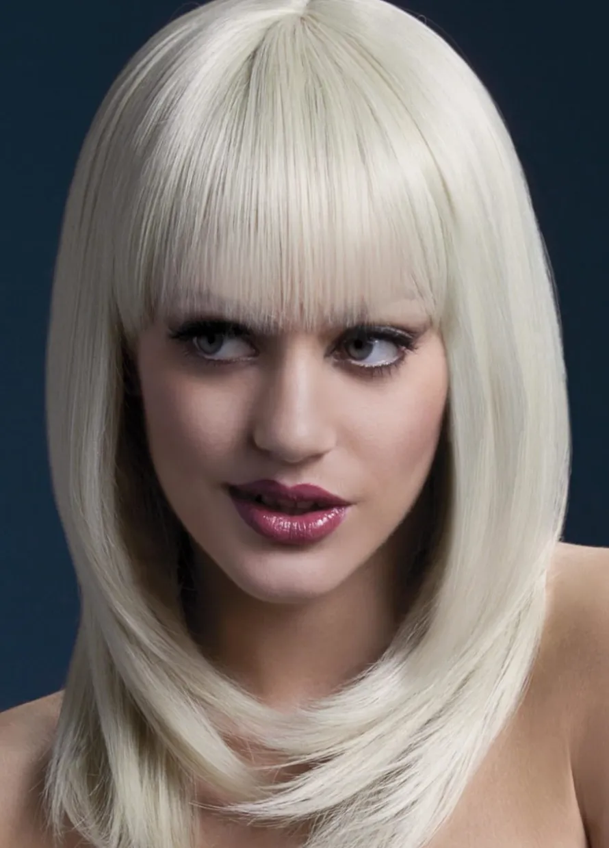 Peruka z grzywką Fever Professional TANJA - blond