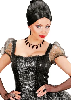 Pierścionek PAJĘCZYNA dodatek do stroju na Halloween