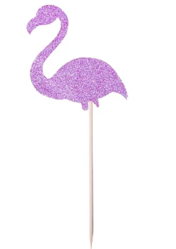 Pikery do muffinek FLAMING 15cm (4szt.)