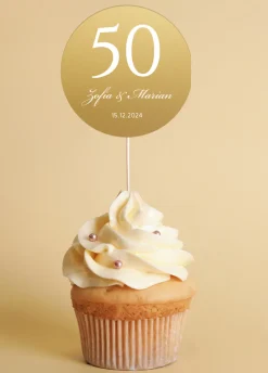 Pikery do muffinek 50 ROCZNICA ŚLUBU