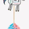 Pikery na babeczki personalizowane JEDNOROŻEC urodziny unicorn (6szt.)